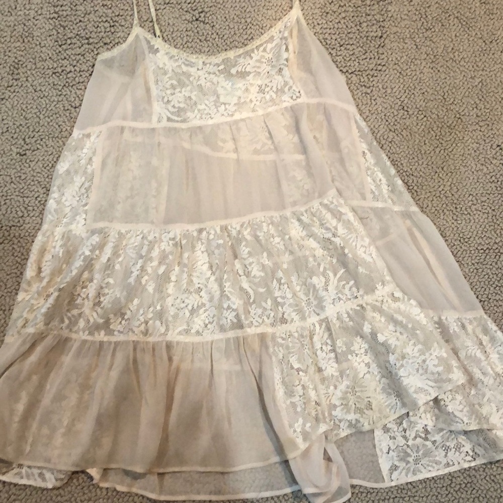 Vintage Free People lace slip